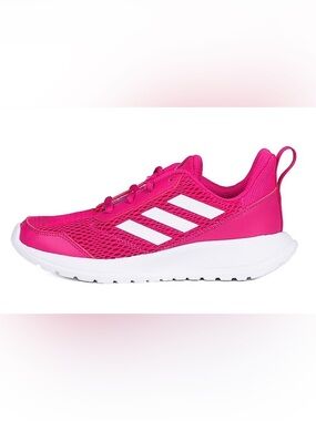 Adidas AltaRun Pink White Fit Gym Walk Running Sneakers Shoes- Womens 6